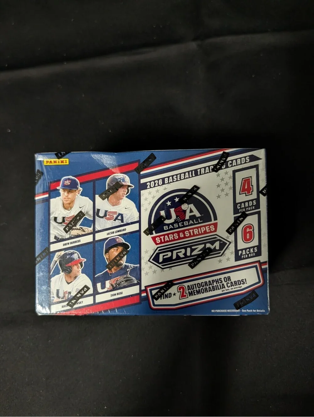 2026 Panini USA Baseball Stars & Stripes Prizm Trading Cards - 24 Total Cards